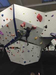 Having fun on the boulders at Depot Manchester